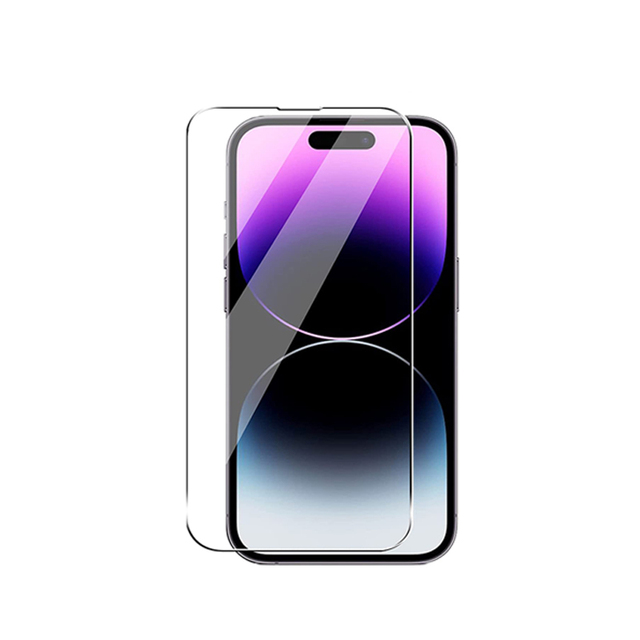 For iPhone 14 Pro Max Screen Protector Nuglas Tempered Glass Film for iPhone 14 Pro Max 15 16 17 Screen Protector