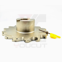 Outils de coupe CNC TMP08-D160-H14-FMB32-14T, fraise en carbure de tungstène de haute qualité pour machine de découpe de métal