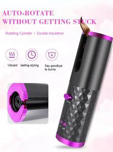 Rizador de Pelo Inalámbrico con Pantalla LCD, Mini Rizador de Pelo Automático con Carga USB para Ondas, para Cualquier Lugar - Product Image 5