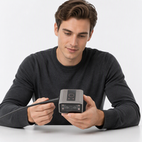 ANSWK F7500 Escáner de Código de Barras 2D Industrial de Montaje Fijo, Lector de Códigos DPM con IA, Obturador Global, Detección Automática, USB para Cintas Transportadoras, Kioscos y Puertas