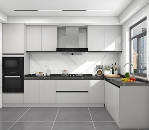 Colección de Gabinetes de Cocina Modulares Modernos de Madera Maciza de Diseño Personalizado - Product Image 4