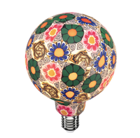 Ampoule Globe LED Mosaïque G125 G95, lampe E27 décorative pour la maison, le café, le bar et l'éclairage des festivals