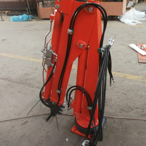 DC12V elektrischer 1 t Mini-Hydraulik-Klappheber für 5 m Pickup-Lkw montierter Lift-Kran hergestellt in China - Product Image 1