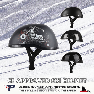 Casco de esquí y snowboard unisex para adultos HONORTOUR con certificación CE, material ABS protector y diseño personalizado atractivo. - Product Image 2