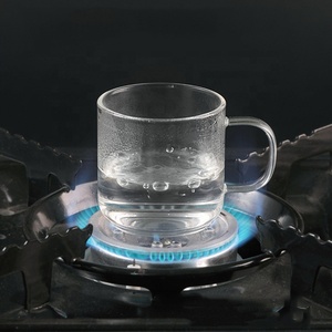 Vasos creativos taza de agua de vidrio taza de cristal transparente de alto borosilicato - Product Image 5