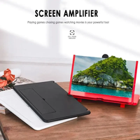 10 Inch High-definition Eye Protection Screen Magnifier 3D Mobile Phone Screen Magnifier Compatible with All Smartphone Reach