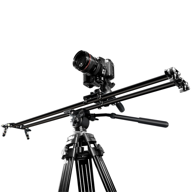 Jianmei Factory Supply 100CM Camera Dolly Rail Slider 6 Axis Manual Gimbal Stabilizer for DSLR Camera DV Video Camcorder