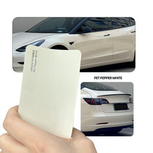 152*18m Crystal Pepper <strong>White</strong> Color Changing Self-Adhesive <strong>Vinyl</strong> Car <strong>Wrap</strong> Film Paint Protection Film Anti-Scratch - Product Image 1