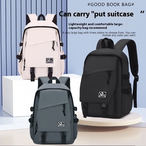 2025 Men's & Women's <b>Large</b>-Capacity Laptop <b>Backpack</b> with Zipper Closure Waterproof Fashion Style Bag for High School Students - Product Image 3