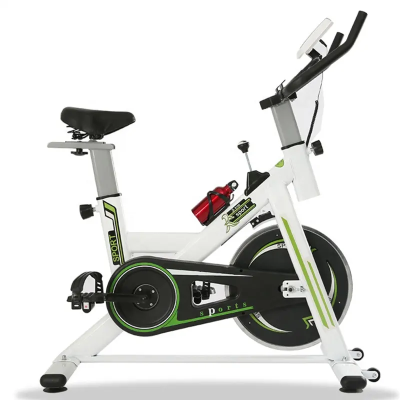 6KG Schwungräder Indoor Home Gym Master Equipment Benutzer definierte LOGO Cardio-Übung Reibungs-Spinning-Bike mit Monitor