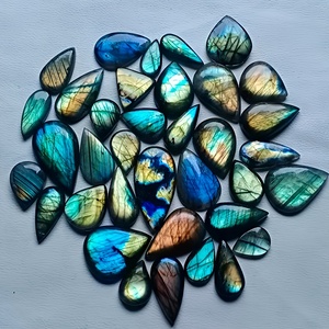<b>Top</b> Quality Smooth Polished Labradorite Water Drop Craft for Office Decoration - Product Image 4
