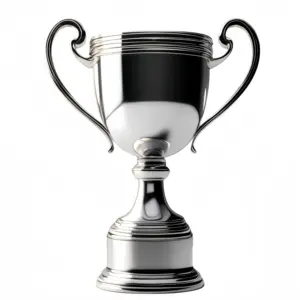 Trophée de récompense en résine plaqué or créative avec logo personnalisé en gros avec base noire