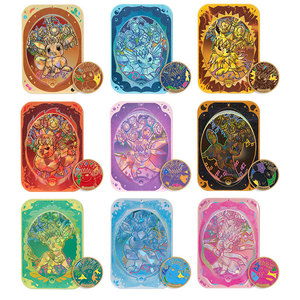 JR Cartas 100% Original Chinese Blooming Legends Eevee & Friends Tin / Magnet Collectible Gift Box Trading Cards Booster Box - Product Image 6
