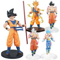 Offres Spéciales Faible MOQ Dragon Ball Super Saiyan Goku Figurines d'Action en PVC du Japon Statues de Personnages de Dessins Animés Modèles de Collection Jouets