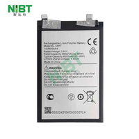 Baterai Pengganti Ponsel Kapasitas Tinggi NIBT BL-58FT Asli 3.91V 5850mAh 22.88Wh Isi Ulang untuk TECNO POVA 6/Pova 6 Pro/Li9