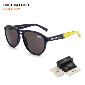 Gafas de Sol Unisex Clásicas con Montura Redonda Extra Grande, Logotipo Personalizado, Polarizadas para Exteriores, Protección UV400, Gafas de Sol de Alta Calidad para Hombre - Product Image 2