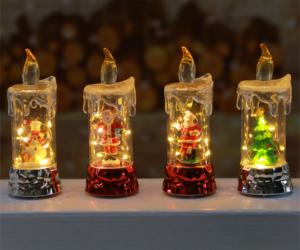 Nuevo Producto: Luces LED de Navidad con Forma de Vela, Blanco Cálido, Ecológicas, de Plástico, Funcionan con Pilas, Gran Venta con Precio de Mayoreo - Product Image 4