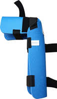 Attelle de Soutien des Membres Supérieurs et Inférieurs Compatible Rayons X et IRM pour Kit de Premiers Secours d'Urgence EMS