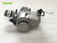 Mini moteur 49cc 2 temps moteur de démarrage par traction pour PIT Quad Dirt Bike Mini Pocket ATV enfants