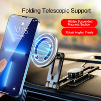 2024 support de téléphone de voiture pliable tendance support magnétique fort bras long support extensible support de suspension Tesla rotatif