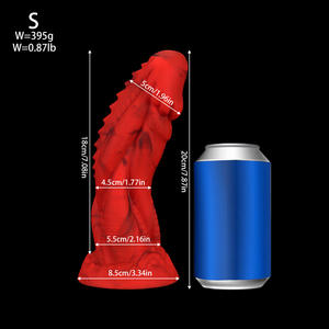 Dildo Suave en Forma de Dragón Feroz para Mujeres, de Silicona Líquida, Tapón Anal, Juguete Sexual - Product Image 6