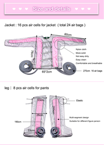 Máquina de Terapia de Presión de Aire ABS de Escritorio, para Adelgazar, Alivio del Dolor Corporal, Máquina Profesional para Uso en Spa - Product Image 2