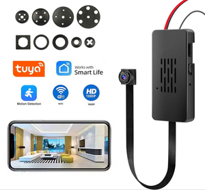 กล้องวงจรปิดไร้สาย Tuya 1080P Full HD Mini DIY พร้อม SDK CMOS มุมกว้าง 115 องศา ตรวจจับความเคลื่อนไหว แจ้งเตือนอัตโนมัติ ดูผ่านรีโมท สำหรับบ้าน - Product Image 1