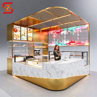 Vitrine de présentation gastronomique, vitrine de présentation alimentaire commerciale, vitrine de présentation de boissons et de collations pour restaurants, cafés, traiteurs