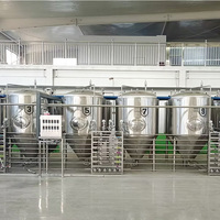 Machine à brasser la bière HG 2000L, équipement de fermentation, cuve de fermentation de bière de 2000L