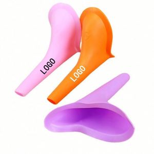 Dispositif d'urination portable, réutilisable, pour voyager debout, entonnoir à urine d'urgence pour femmes, cadeau promotionnel - Product Image 1