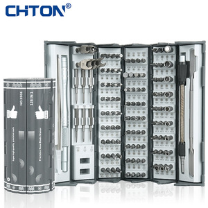 ชุดไขควงความแม่นยำสูง CHTON 128 in 1 พร้อมหัว Torx แม่เหล็ก ชุดเครื่องมือซ่อมแซม DIY สำหรับอุปกรณ์อิเล็กทรอนิกส์และเครื่องใช้ไฟฟ้า - Product Image 1