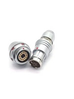 Conector Rápido Serie B, Enchufe de Repuesto Hembra para Conectores Circulares ECG FPG FGG Blindados F/M, 2p/40p Pines 300