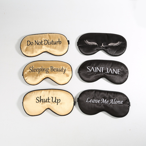 Antifaz de Seda Suave con Logotipo Personalizado, Antifaz para Dormir Durante Viajes Nocturnos, Antifaz para Adultos y Niños con Correa Ajustable para Viajar - Product Image 6