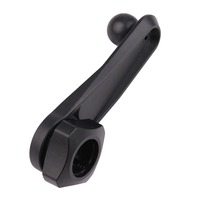 Support de téléphone universel pour voiture, support de tablette, tige d'extension en ABS avec tête sphérique de 17 mm, rotation à 360 degrés
