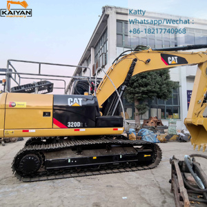 Excavatrice sur chenilles Caterpillar d'occasion 320D 320D2 320D2L 20 tonnes, pelle hydraulique avec moteur, prix avantageux - Product Image 5