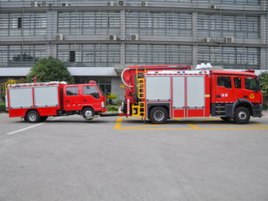 Xe cứu hỏa cứu hộ khẩn cấp Zhenxiang FVR tùy chỉnh, động cơ diesel 4x2, hộp số tự động, cần cẩu gấp mới - Product Image 5