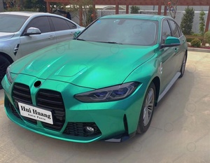 Parachoques de Material PP de alta calidad para <span class=keywords><strong>BMW</strong></span> Serie 3 F30 F35 2012 2013 2014 2015 2016 <span class=keywords><strong>2017</strong></span> 2018 Actualización a 1:1 Wide G80 <span class=keywords><strong>M3</strong></span> Style - Product Image 3