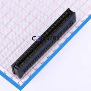 EC64P03BK-0001 Gold Finger Connector P=2.54mm Connector ( Connector Type: EDGE SLOT )( Pitch: 2.54mm )( Total PIN Count: 64P ) - Product Image 1