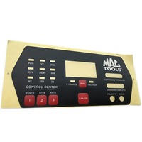 Autocollants en PET/PVC/PC de différents types, colorés, sérigraphiés, perforés et à surface convexe, avec plaques signalétiques résistantes aux rayures
