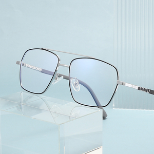Marco de gafas ópticas surtidas de alta calidad Marcos de gafas de <span class=keywords><strong>la</strong></span> <span class=keywords><strong>vieja</strong></span> <span class=keywords><strong>escuela</strong></span> de metal - Product Image 3