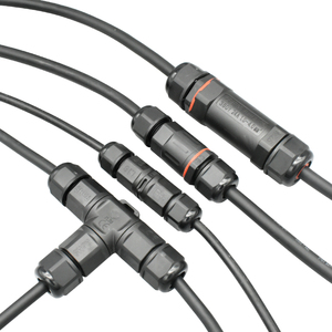 תיבת אור חיצונית m12 מחבר עגינה L20-2/3/4/5/6p 16mm חוט כבל עמיד למים מסוף קבור עם חומר מגע נחושת - Product Image 1