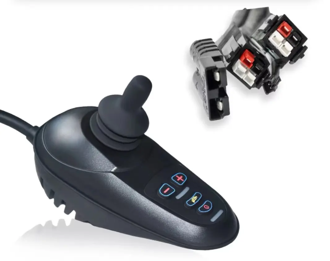 Rollstuhls teuerung mit elektro magnetischer Bremse Universal Joystick Rollstuhl teile für Elektro rollstuhl