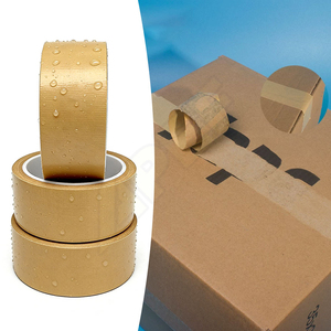 Ruban adhésif en <span class=keywords><strong>papier</strong></span> kraft mat de qualité artisanale, déchirable, pour <span class=keywords><strong>scrapbooking</strong></span>, projets artistiques et emballage cadeau DIY - Product Image 1