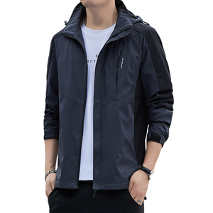 Chaqueta de Motocicleta Impermeable y Cortavientos para Hombre, Modelo 2025, Cuello Alto, para Viajes al Aire Libre, Montañismo, Moda - Product Image 3