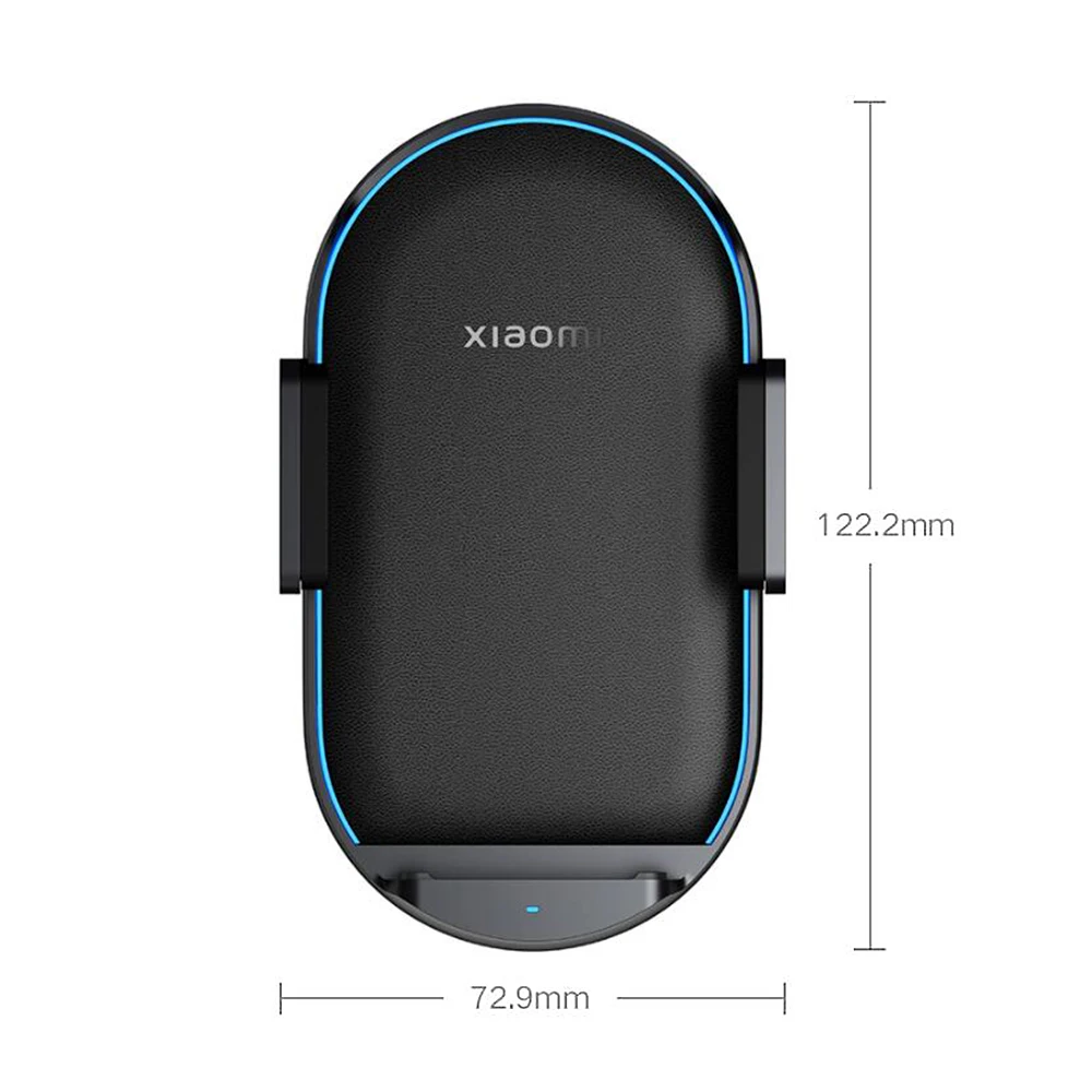 Mi Car Wireless Charger Pro 50W Max Wireless Flash Charging Automatic Sensor Stretching Smart Cooling Phone Holder Mount