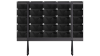 Écran LED COB P1.25 tout-en-un avec haut-parleurs intégrés 2*10W, échelle de gris 13 bits pour les espaces de conférence multimédia d'entreprise