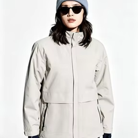 Veste à capuche unisexe chaude à coque rigide avec doublure polaire intégrée, imperméable et coupe-vent, imprimé automne, pour la randonnée, le camping et les activités de plein air
