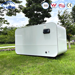 Casa Cápsula Moderna Aislada de 4m, Prefabricada, Modular, Tipo Cubo, con Cama, para Uso en Oficinas, Hoteles, Almacenes y Talleres - Product Image 1