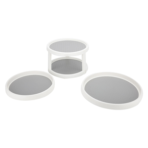 Condimentos de plástico giratorios personalizados de tamaño completo, organizador de almacenamiento de baño para el hogar, almacenamiento de cocina perezoso <span class=keywords><strong>Susan</strong></span> - Product Image 1