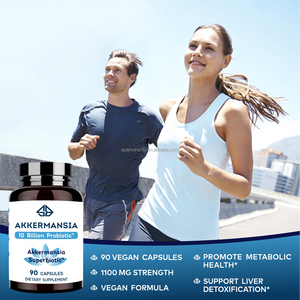 แคปซูลโปรไบโอติก OEM 10 พันล้านจุลินทรีย์ Akkermansia Muciniphila เกรดอาหาร บำรุงลำไส้สำหรับผู้หญิง - Product Image 3